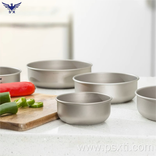 Pure Titanium Bowl For Outdoor Camping